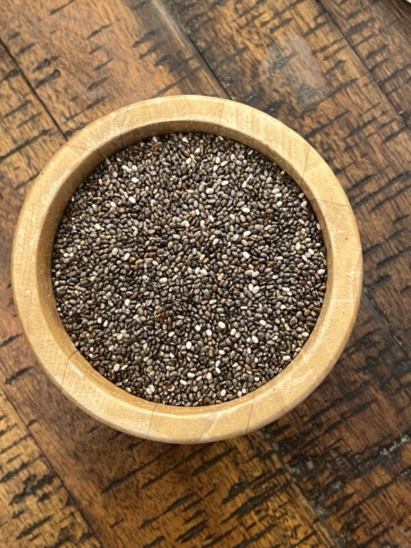 Chia Seeds, Black Organic 8oz - Image 2