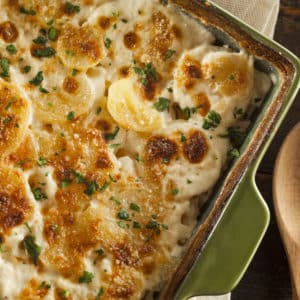 winter spices - potatoes au gratin