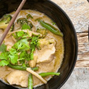 Thai green curry