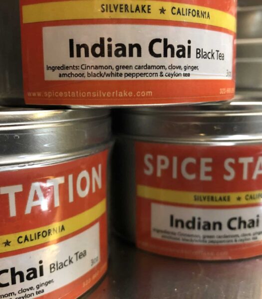 Indian Chai black tea 3oz prepackaged tin