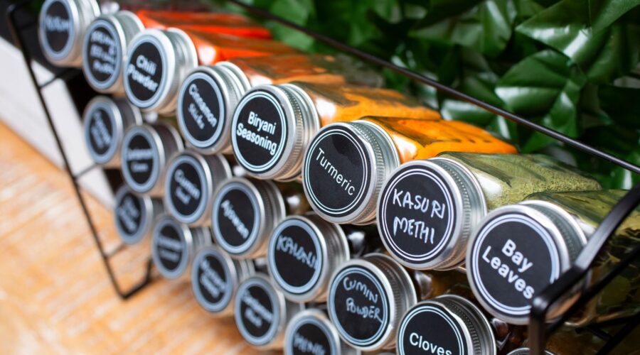 Spice Labeling and Organizing