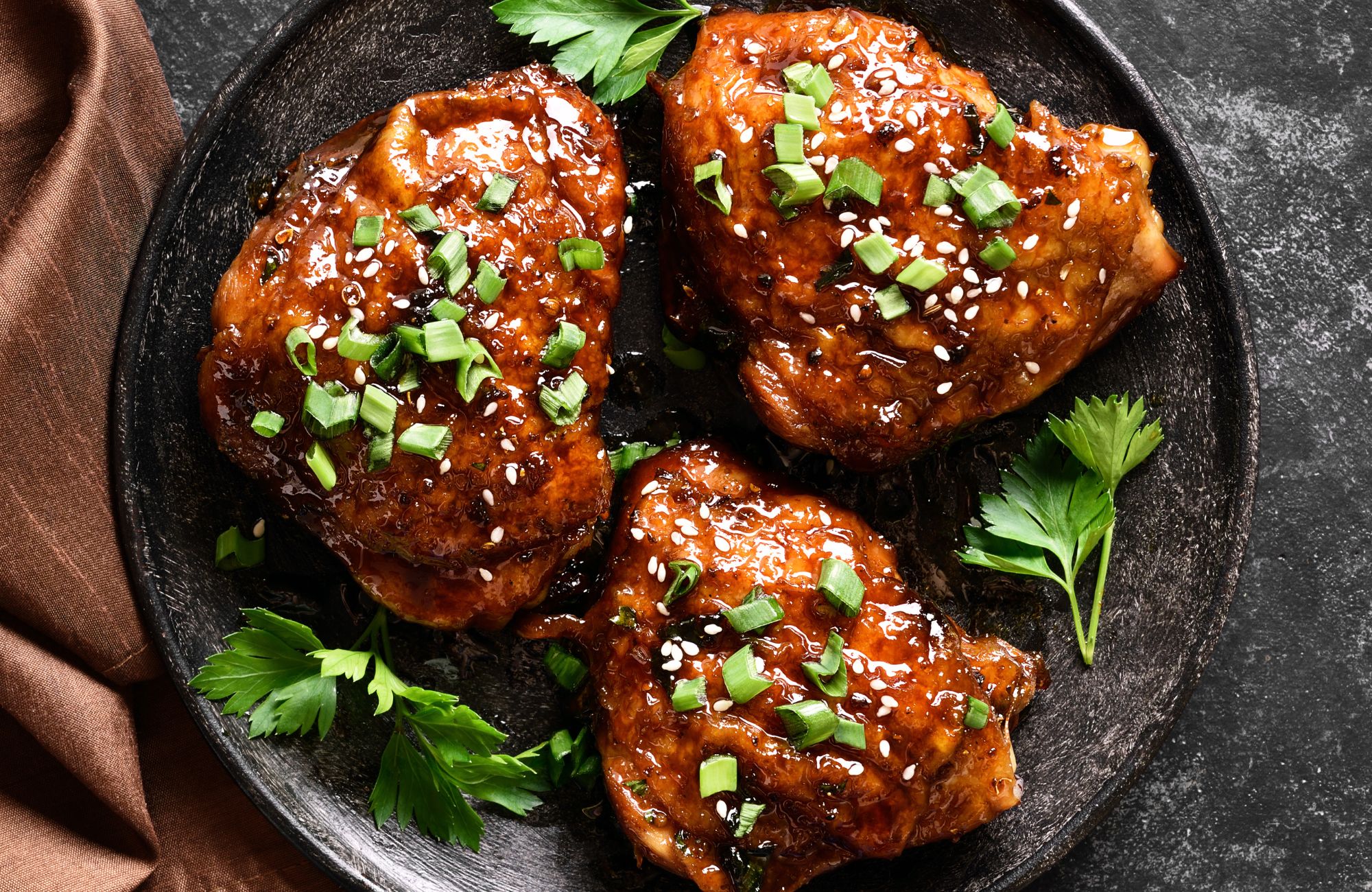 Sweet And Spicy Chicken Thighs
