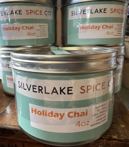 Holiday Chai - 4oz tin 24 case