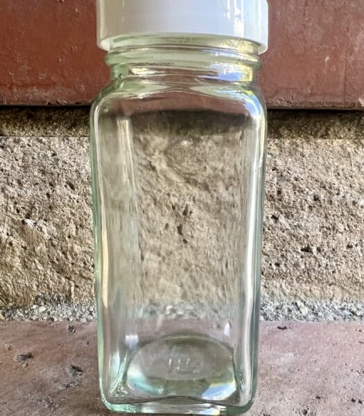 Flint Glass Jar