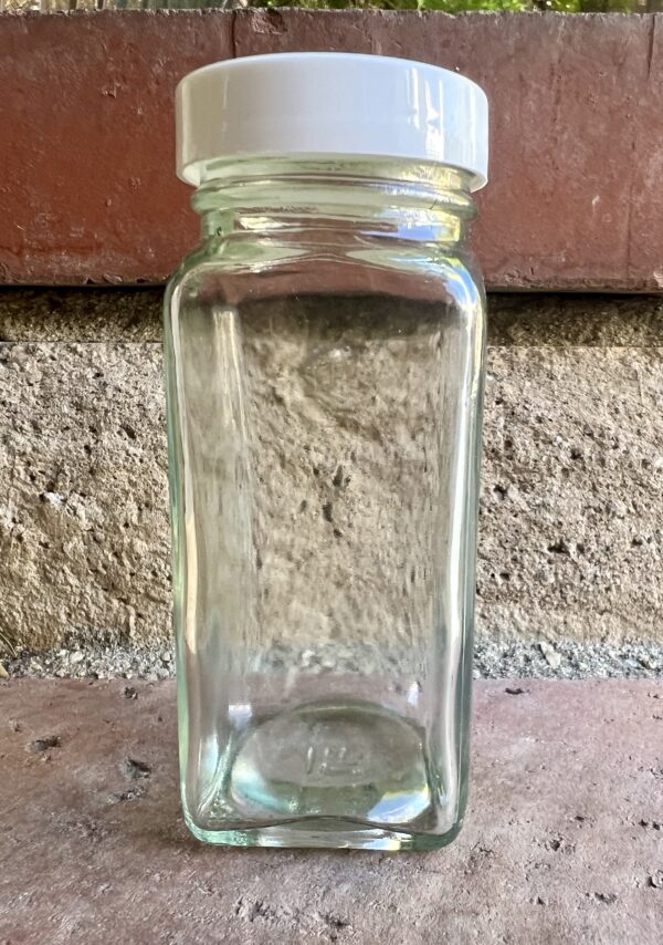 Flint Glass Jar